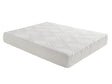 10-inch Eastern King Size Bed Mattress Gel-Infused Memory Foam Mattress, Firm, White, Mattress in a Box