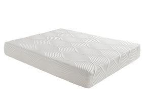 10-inch Full Size Bed Mattress Gel-Infused Memory Foam Mattress, Firm, White, Mattress in a Box