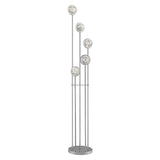Bubbling Glow Floor Lamp // Chrome  | Finesse - Home Elegance USA