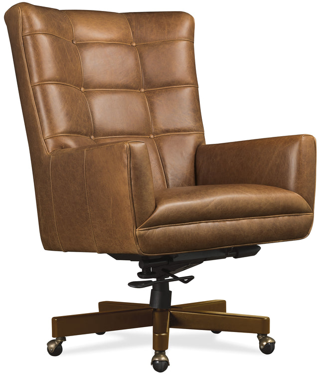 Nico Executive Chair - Dark Brown by Hooker Furniture - View 1