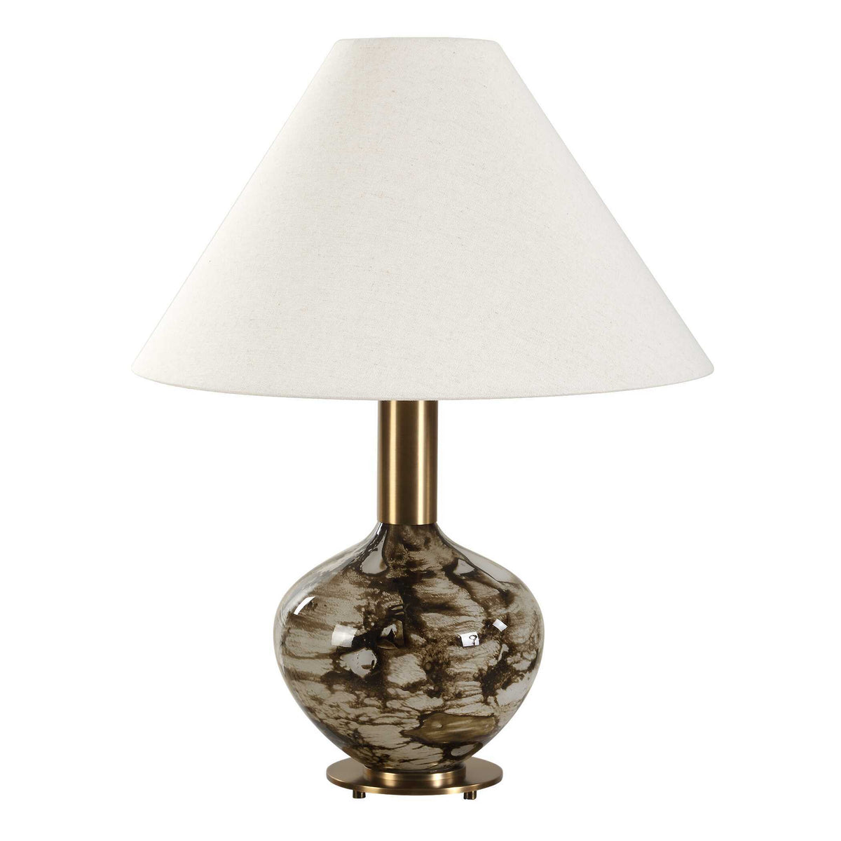 Montagu Table Lamp - Dark Brown by Uttermost - View 4