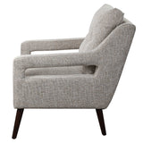O'Brien Neutral Armchair - Beige by Uttermost - View 4