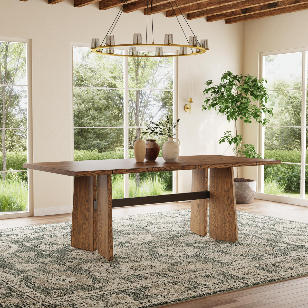 Lyra Rectangular Dining Table - Light Brown | Flexsteel