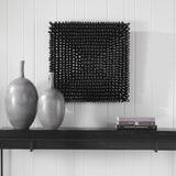 Portside Wood Wall Panel - Black by Uttermost - View 2