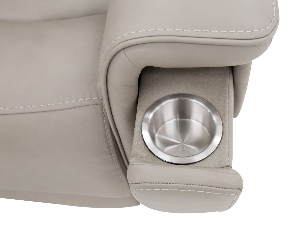 Lyra Lift Chair With Power Recline, Headrest And Lumbar - Gray by Hooker Furniture - View 3