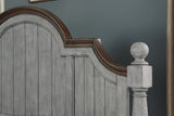 Plymouth Queen Poster Bed - Gray | Flexsteel
