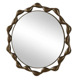 Remolino Round Mirror - Bronze by Uttermost - View 4