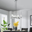 Victory 12 Light Chandelier //  Chrome  | Finesse