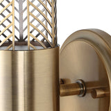 Cret 2 Light LED Brass Sconce - Bronze by Uttermost - View 6