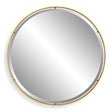 Canillo Round Mirror - Gold by Uttermost - View 1