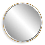 Canillo Round Mirror - Gold by Uttermost - View 1
