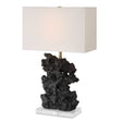 Basalt Black Stone Table Lamp by Uttermost - View 1