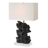 Basalt Black Stone Table Lamp by Uttermost - View 1