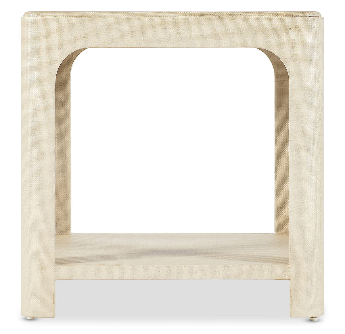 Archives Raffia End Table - Beige by Hooker Furniture - View 4