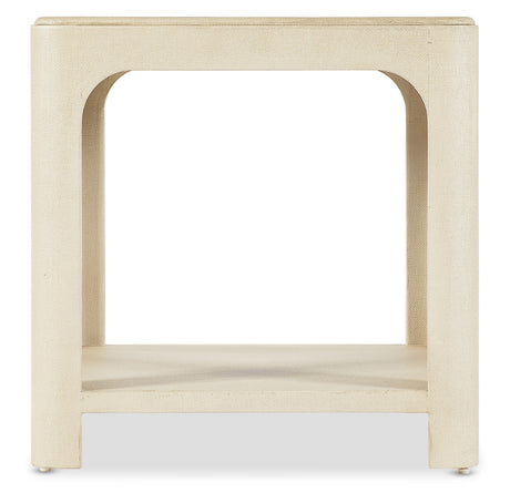 Archives Raffia End Table - Beige by Hooker Furniture - View 4