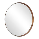 Torrado Round Mirror - Bronze by Uttermost - View 4