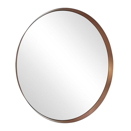 Torrado Round Mirror - Bronze by Uttermost - View 4