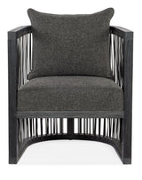 Wilde Club Chair - Dark Gray by Hooker Furniture - View 4