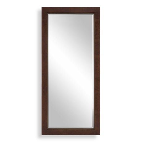 Durant Tall Wood Mirror - Dark Brown by Uttermost - View 1