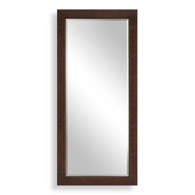 Durant Tall Wood Mirror - Dark Brown by Uttermost - View 1