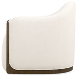 Cora Swivel Chair - Beige by Hooker Furniture - View 5