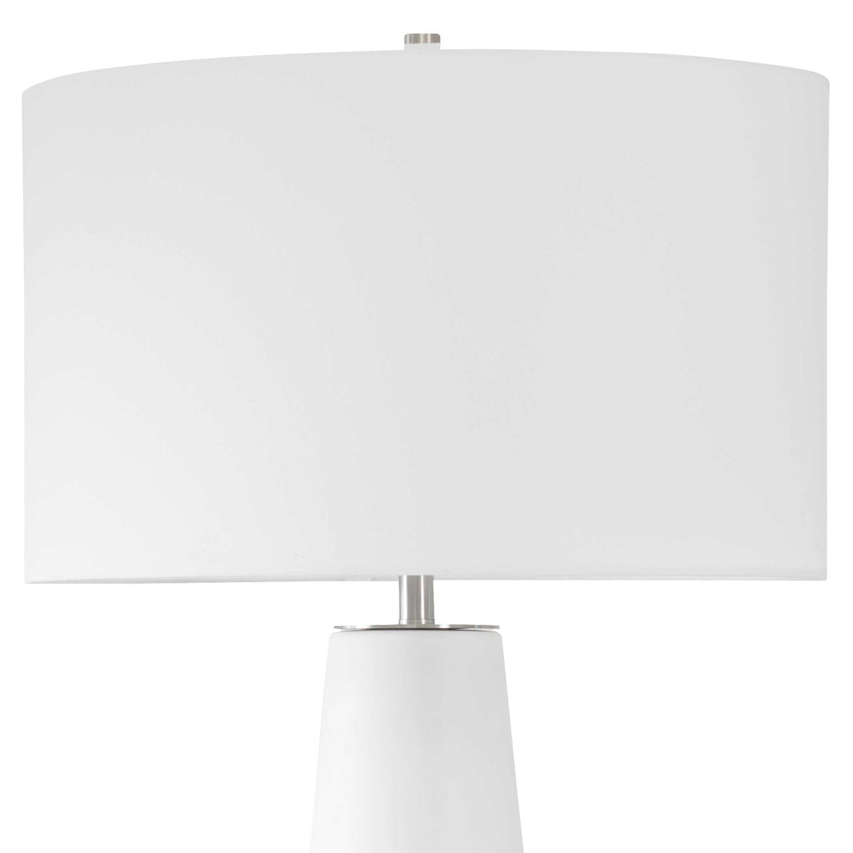 Santino Crackled Ivory Table Lamp - Beige by Uttermost - View 5