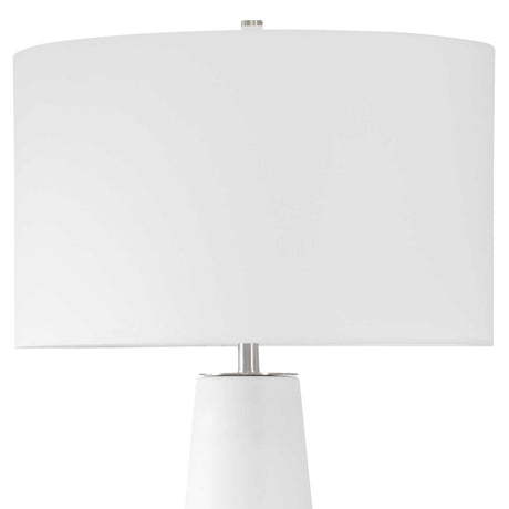 Santino Crackled Ivory Table Lamp - Beige by Uttermost - View 5