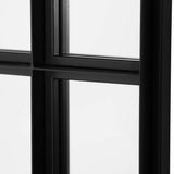 Atticus Large Rectangular Mirror - Black by Uttermost - View 4