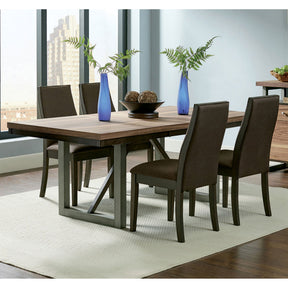 Holloway Chocolate 5-piece Dining Set - sold by Home Elegance USA