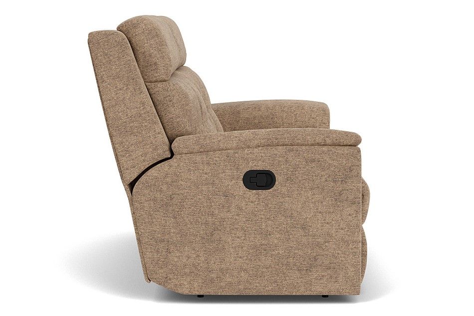 Mason Transitional Fabric Reclining Loveseat | Flexsteel