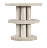 Modern Mood Round Side Table - Beige by Hooker Furniture - View 1