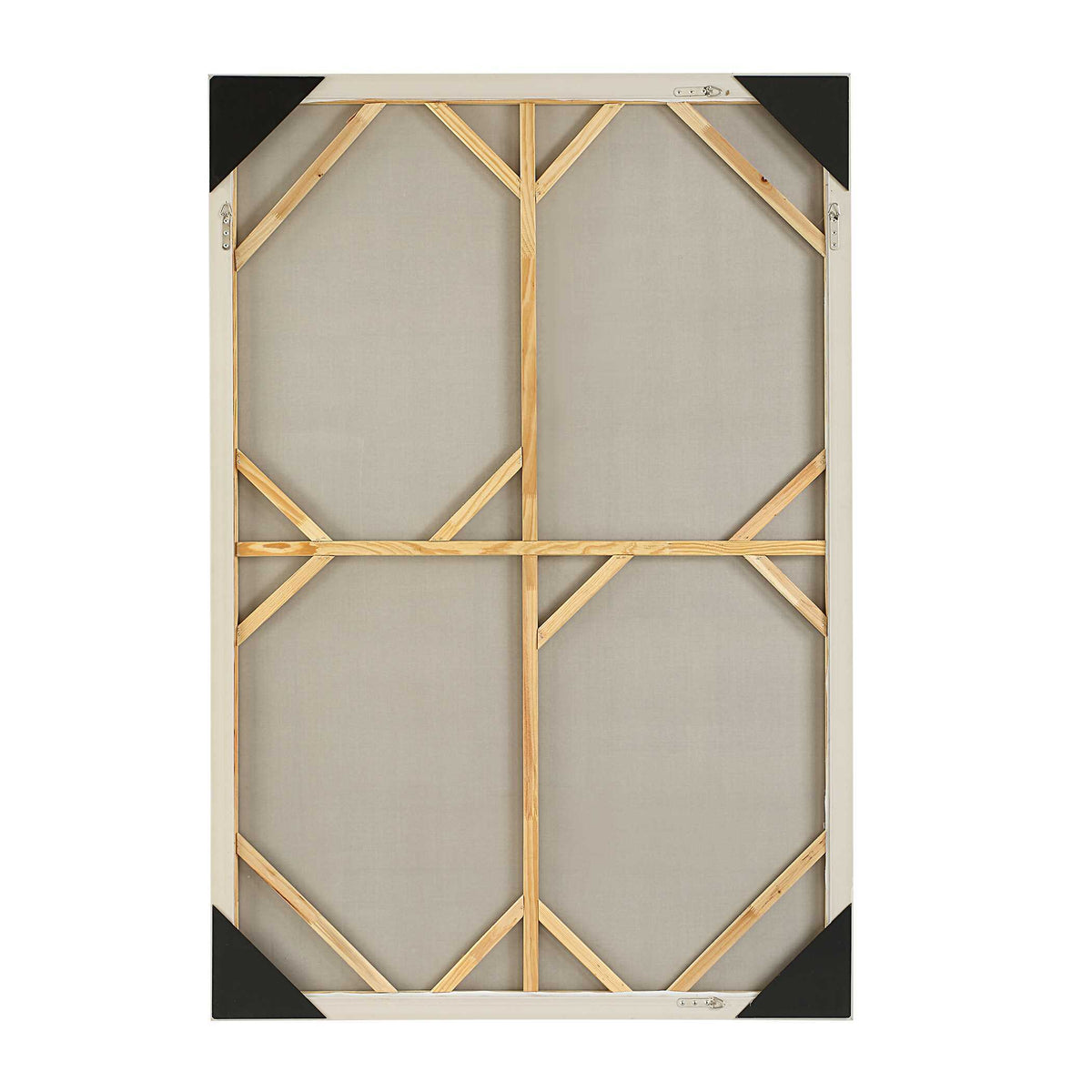 Erase Canvas Abstract Art - Gray by Uttermost - View 7