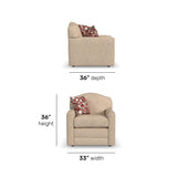 Aggie Fabric Chair | Flexsteel