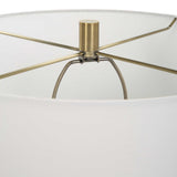Caviar Table Lamp - Black / White by Uttermost - View 6