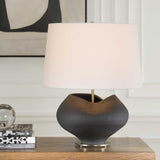 Nocturne Table Lamp - Black by Uttermost - View 2