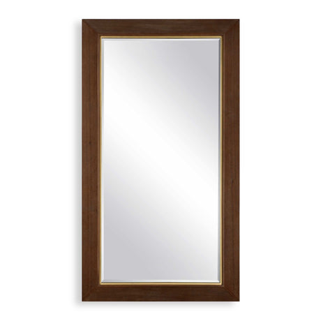 Matheson Rectangular Mirror Walnut - Dark Brown by Uttermost - View 1