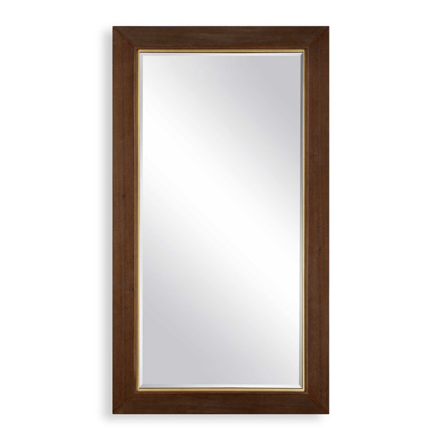 Matheson Rectangular Mirror Walnut - Dark Brown by Uttermost - View 1