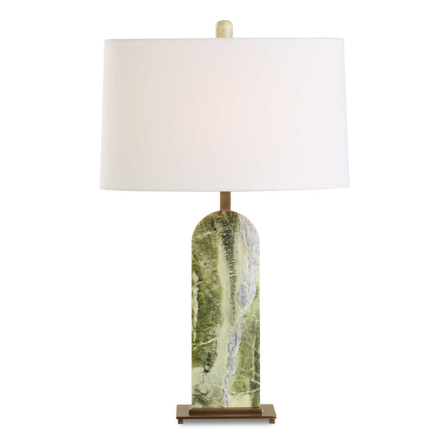 Moorea Marble Table Lamp - Green by Uttermost - View 1