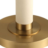 Wessex Floor Lamp - Gold / White by Uttermost - View 6