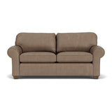 Thornton Leather Two-Cushion Sofa | Flexsteel