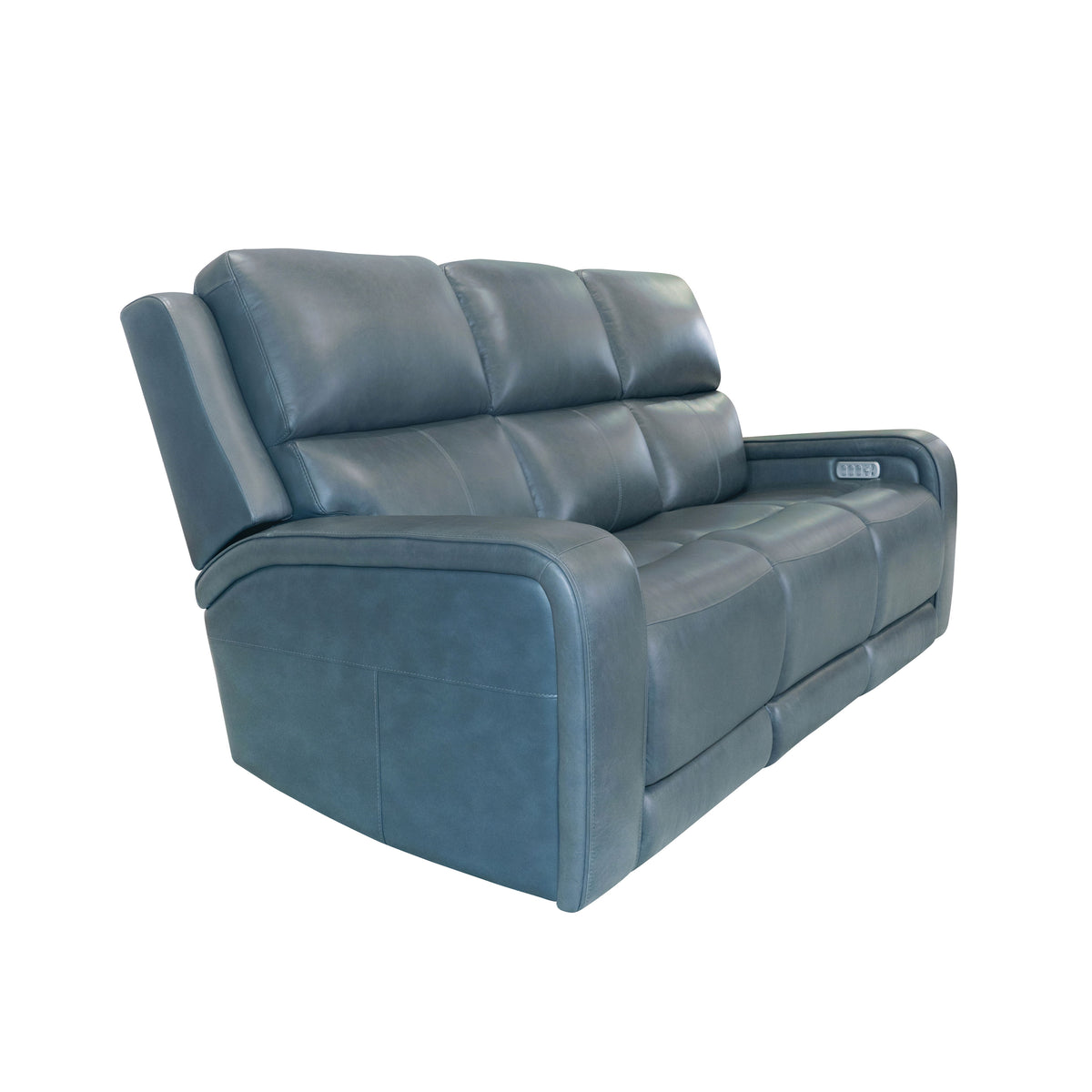 Oasis Power Reclining Sofa With Power Headrests, Lumbar, Heat & Massage - Storm | Flexsteel