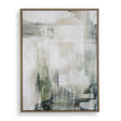 Subliminal Drift Framed Modern Art - Green / White by Uttermost - View 1