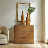 Duluth Oak 3 Drawer Chest Woodtone - Light Brown by Uttermost - View 4