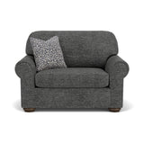 Preston Fabric Chair And a Half | Flexsteel