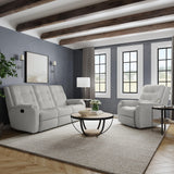 Arlo Transitional Fabric Reclining Sofa | Flexsteel