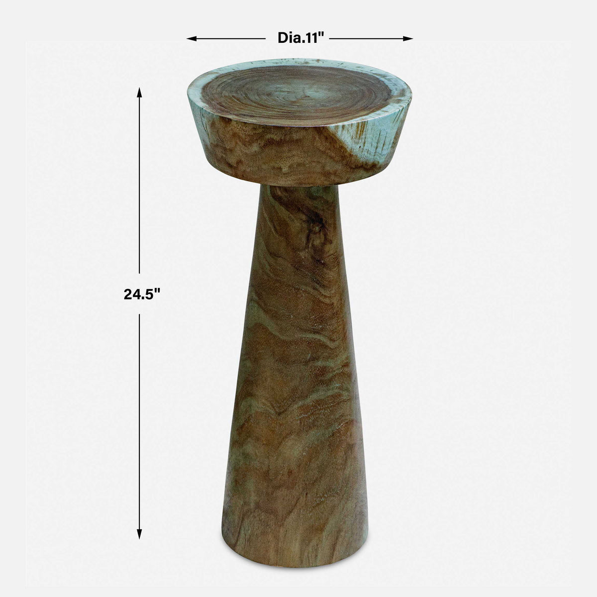 Mano Drink Table - Light Blue by Uttermost - View 7