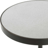 Odesa Marble Accent Table - Black / White by Uttermost - View 6