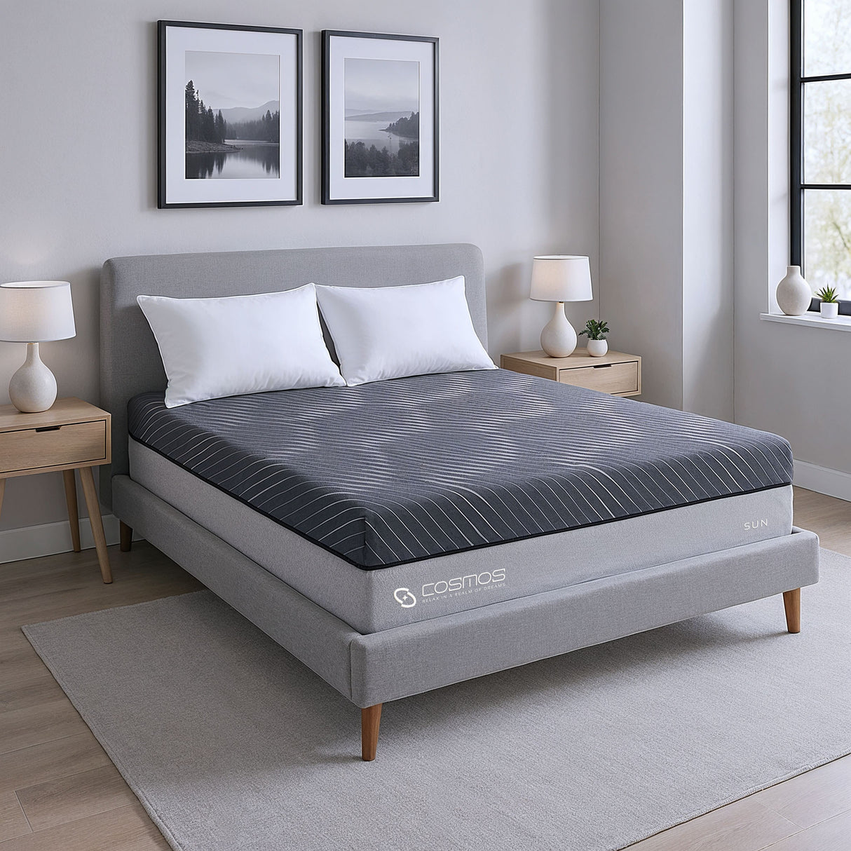 SUN- 14' QUEEN HYBRID MATTRESS IN A BOX
