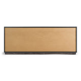 Nova Domus Cairo - Modern Grey Elm and White/Grey Marble Pattern Buffet