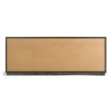 Nova Domus Cairo - Modern Grey Elm and White/Grey Marble Pattern Buffet